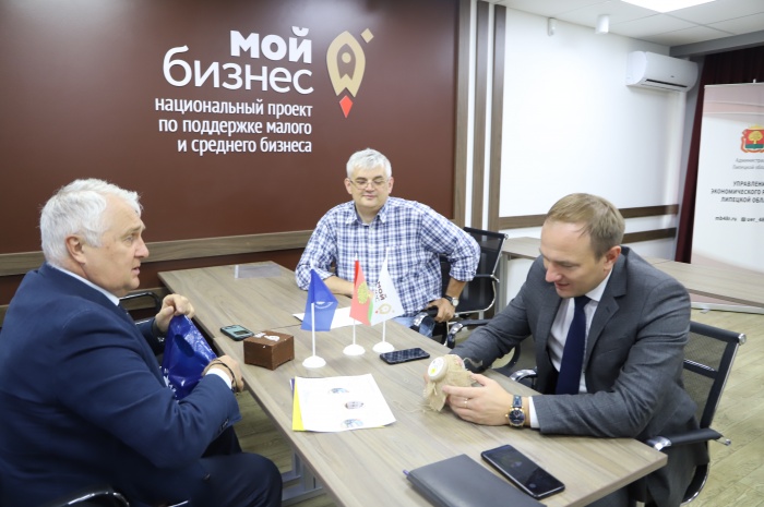 Директор АНО "ЦПЭ Липецкой области" Анатолий Гольцов провел рабочую встречу с и. о. главы Тербунского района