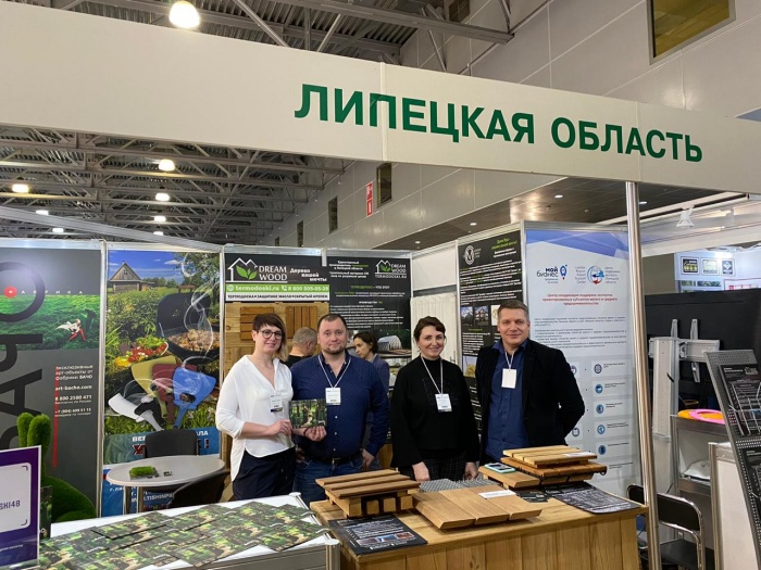ЦПЭ Липецкой области представил коллективный стенд на Международной выставке «Дом и Сад»