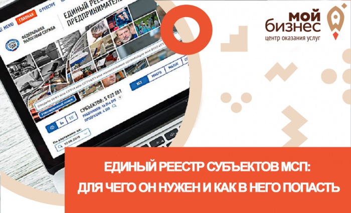 Единый реестр субъектов МСП: для чего он нужен и как в него попасть